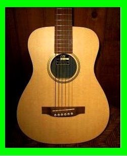 EZ PLAY MODIFIED LITTLE MARTIN ACOUSTIC GUITAR EASIEST PLAYING TRAVEL