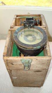 Antique Weems System of Navigation Hand Held Compass