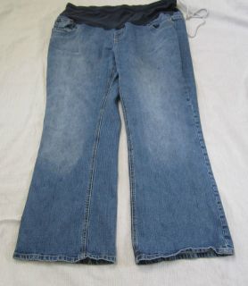 Cute Blue Jeans Maternity Clothes Plus Size 2X American Star