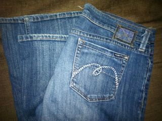Womens Mavi Jeans Zoe Boot Cut 34 Low Rise Stretch Long