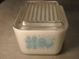 PYREX Amish Butterprint 1 1 2 Pint Covered refrigerator Dish Container