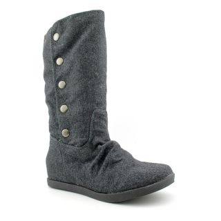 Roxy Mayflower Womens Size 6 5 Gray Textile Fashion Mid Calf Boots