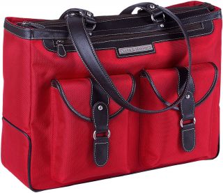 Clark Mayfield Marquam 18 Nylon Laptop Tote Bag Red