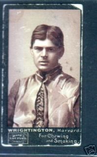 1894 Mayo Football Edgar Wrightington N302 Harvard