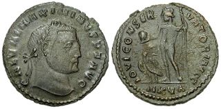FORVM Maximinus II Cyzicus Bronze Follis gVF