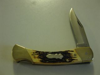 Vintage Uncle Henry U s A Schrade Lock Blade Pocket Knife LB8