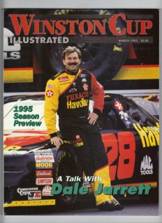Cup Illustrated Nascar Magazine 1995 March Harry McMullen, Buddy Baker