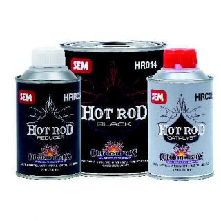 SEM HR010 Hot Rod Black Paint Kit Matte Finish 2K 1 Qt