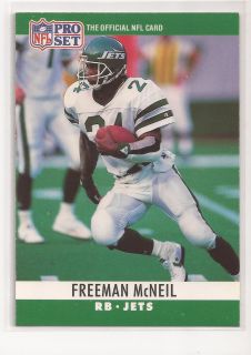 1990 Freeman McNeil Pro Set Card 238 New York NY Jets UCLA Bruins