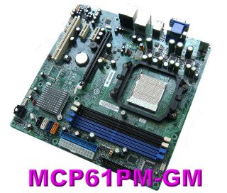 Gateway ECS MCP61PM GM 4006254R AM2 DDR2 Motherboard