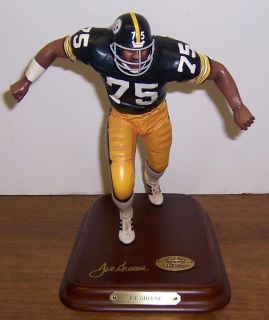 Danbury Mint Mean Joe Greene Pittsburgh Steelers Collectible Figurine
