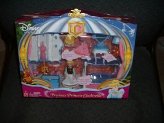 Disney Precious Princess Cinderella Pocket Doll Bedroom New