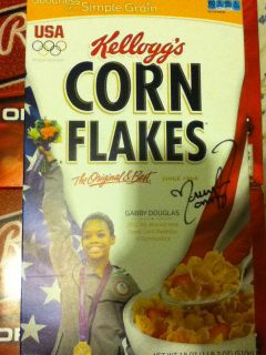 Mckayla Maroney Autographed Signed Kelloggs Corn Flakes Box