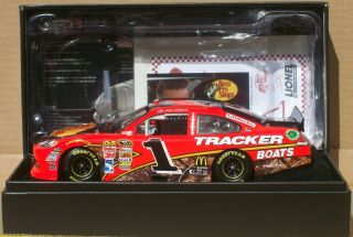 Jamie McMurray 1 2012 Bass Pro Autographed RCCA Elite 1 24 Car 19 of