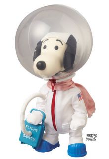 Medicom Vinyl Collectible Doll No 197 Snoopy PEANUTS ASTRONAUT SNOOPY