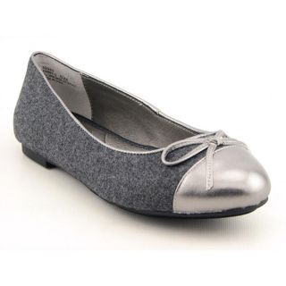 Me Too Kimber Womens Size 9 Gray Textile Ballet Flats Shoes