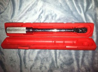 Drive Snap on Torque Wrench 5 75 Foot Pounds Lightly Used