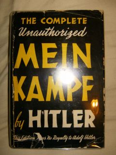 Mein Kampf RARE Stackpole Edition 1939