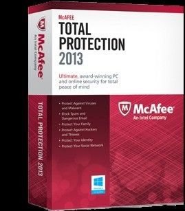 McAfee Total Protection 2013 3 User
