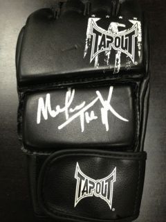 Melvin Guillard signed Tapout glove MMA UFC WEC PRIDE FC DREAM FC