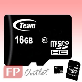 Class 10 Memory Card w SD Adapter MicroSD Cell Phone Camera