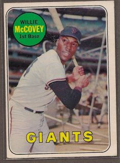 Willie McCovey s F Giants—1969 Topps Baseball 440