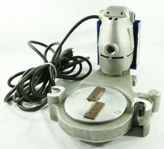 McElroy PVC Pipe Butt Cutter Facer Fusion Machine
