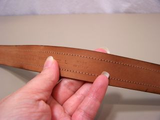Banana Republic Mens Brown Large Leather Belt Made in Italy
