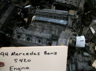 94 95 Mercedes Benz S420 Engine