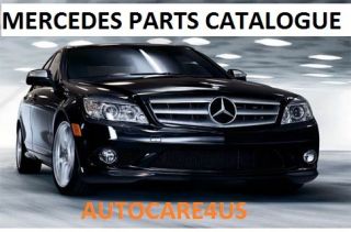 Complete Mercedes Benz Parts Catalogue Manual EPC 2 Disc