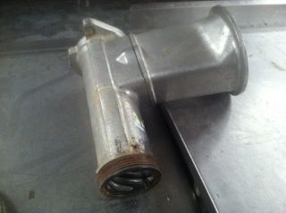 Hobart Meat Grinder Barrel Head Cylinder Assembly Used