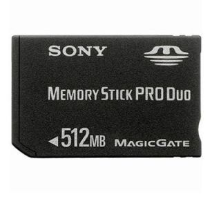 Sony Memory Stick Pro Duo Media 512MB