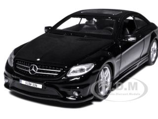 Mercedes Benz CL63 CL 63 AMG Black 1 24 Diecast Model Carby Maisto