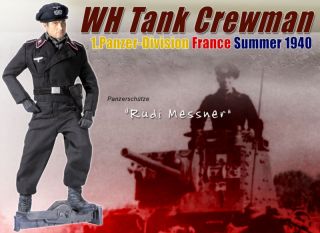 Dragon WWII German Panzer Division Crewman Rudi Messner
