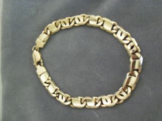 Mens 18kt Gold Bracelet