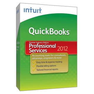 QuickBooks Premier 2012 Professional Services Edition