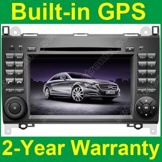  iPod DVD Player GPS Navigation for Mercedes Benz Vito W639