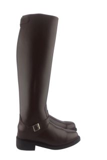 Men Motorcycle Police Leather Riding Tall Boot All Sizes Available