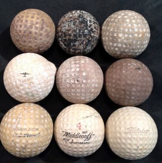 Vintage Square Mesh Spalding SILVER KroFlite Airp Golf Balls Very Rare