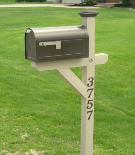 Recyled Plastic Lumber Mailbox Posts