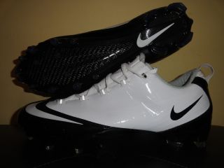 Mens Nike Vapor Carbon Fly Wire Football Cleats Size 15 White Black
