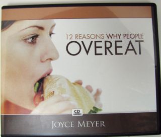 12 Reasons Why People Overeat CD by Joyce Meyer God Has A Plan for You