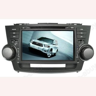 HD Digital Touchscreen GPS DVD Player for Toyota Highlander 2008