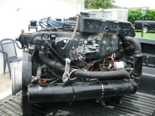 Mercruiser 470/170 4 cyl. engine 4 in. heat exchanger w/brackets,hoses
