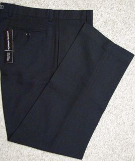 Michael Brandon Black Men Dress Slacks Pants 36 32