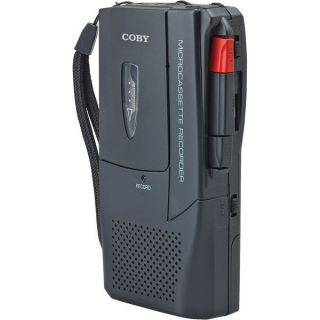 Coby CXR123 Voice Activated Microcassette Recorder