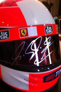 Michael Schumacher Autographed Limited Edition Ferrari 2001 F1 Bell