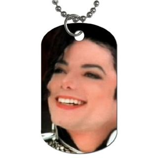 King Michael Jackson Collectible Dog Tag Necklace 1