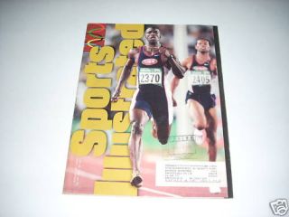 1996 Sports Illustrated Olympics Michael Johnson Sprint