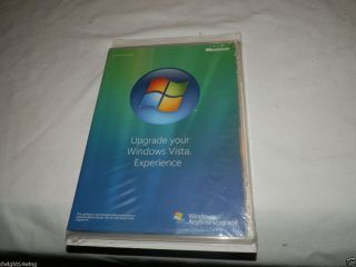Microsoft Windows Vista Anytime Upgrade Pack W SP1 Home Basic To Home